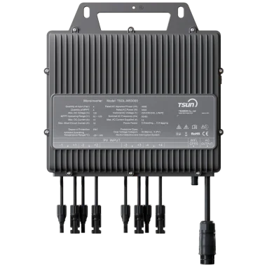 TSUN Microinversor Solar 3000W con 4 MPPT,...