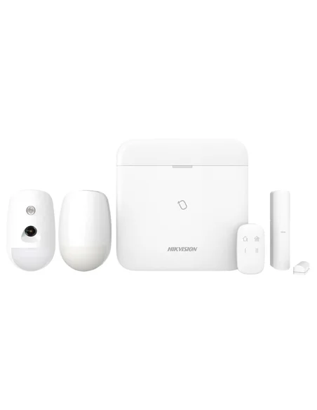 Kit Alarma Hikvision AX PRO 64 Zonas PIRCAM