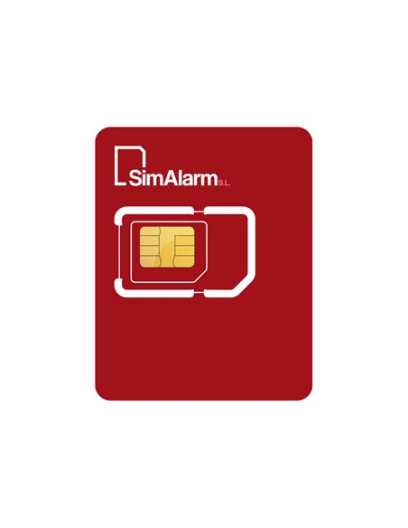 Tarjeta SIM IoT SimAlarm Multioperador 4G/LTE-M
