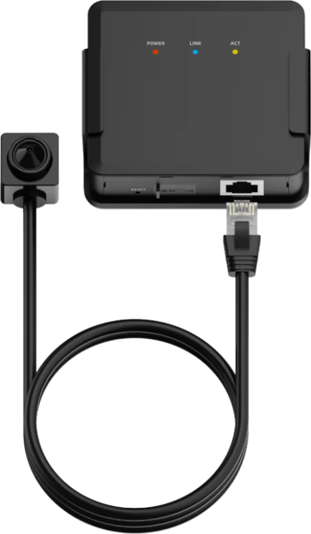 Cámara IP Miniatura Modular Full HD con Lente Pin Hole, WDR y PoE