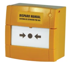 Pulsador Disparo Extinción Notifier Amarillo EN12094-3...