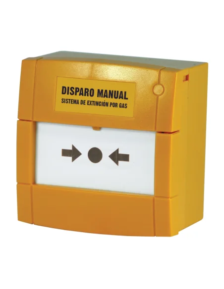 Pulsador Disparo Extinción Notifier Amarillo EN12094-3 M3A-Y000SG-K013-65