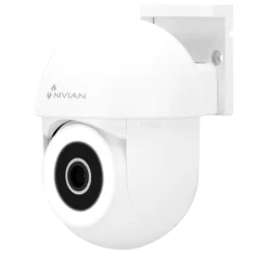 Cámara WiFi Exterior 3MP Nivian Smart Home IP65 con...