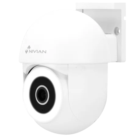 Cámara WiFi Exterior 3MP Nivian Smart Home IP65 con Autotracking y Visión Nocturna
