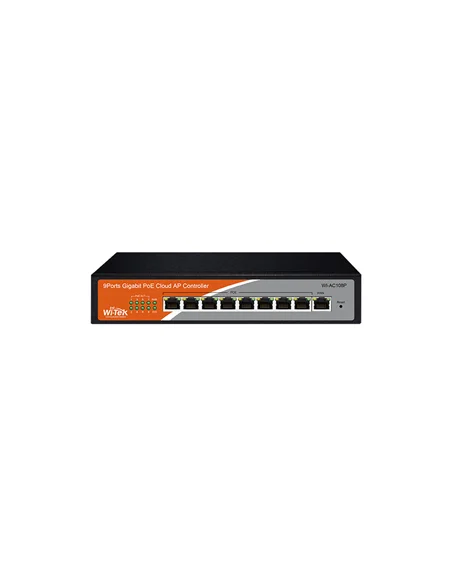 Router VPN Multi-WAN Gigabit Wi-Tek con 8 Puertos PoE+ y Controlador AP
