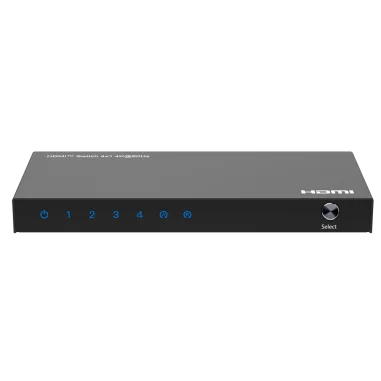 Switch HDMI 4K Profesional con 4 Entradas HDMI