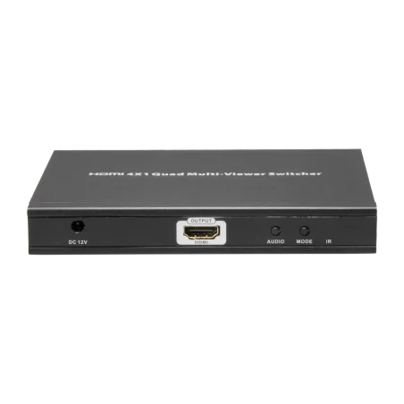 Visor HDMI Cuatro Entradas con Pantalla Dividida