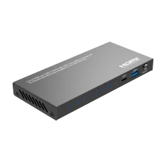 Switch HDMI 8K Profesional con USB-C 4 Entradas