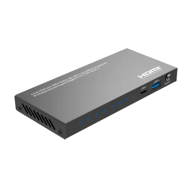 Switch HDMI 8K Profesional con USB-C 4 Entradas