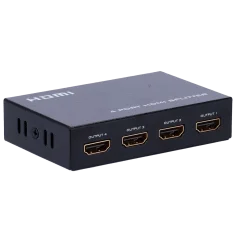 Splitter HDMI Cuatro Salidas 4K para Distribución
