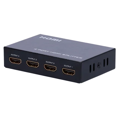 Splitter HDMI Cuatro Salidas 4K para Distribución