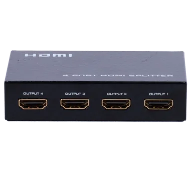 Splitter HDMI Cuatro Salidas 4K para Distribución