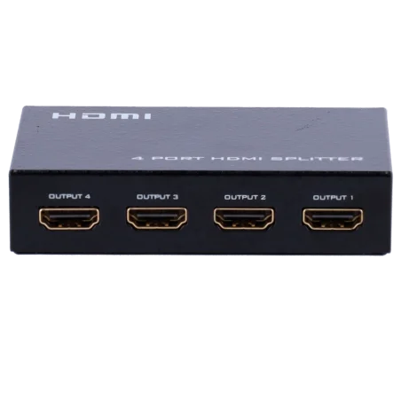 Splitter HDMI Cuatro Salidas 4K para Distribución