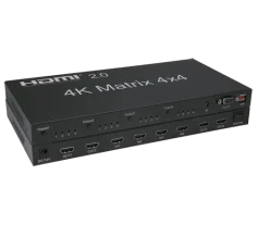 Matriz HDMI 4x4 Profesional 4K