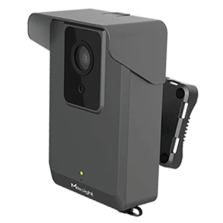 Cámara detección vehículos radar MILESIGHT con cámara tráfico inteligente profesional y cámara vigilancia vial avanzada