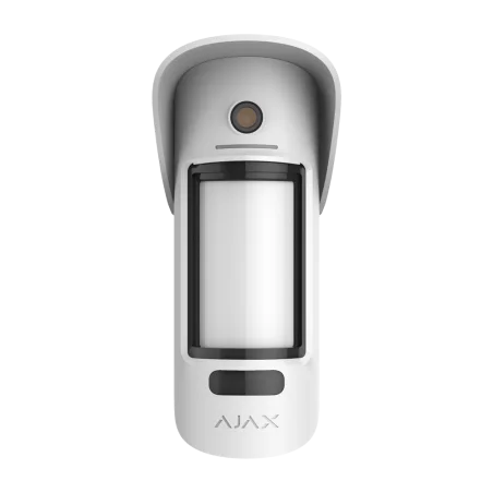 Fotodetector exterior petición imagen Ajax MotionCam Outdoor PhOD Blanco