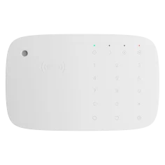 Teclado RFID con sirena Ajax KeyPad Combi Blanco