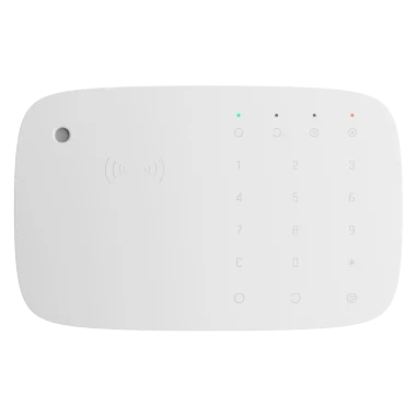 Teclado RFID con sirena Ajax KeyPad Combi Blanco