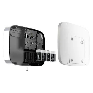 Teclado RFID con sirena Ajax KeyPad Combi Blanco