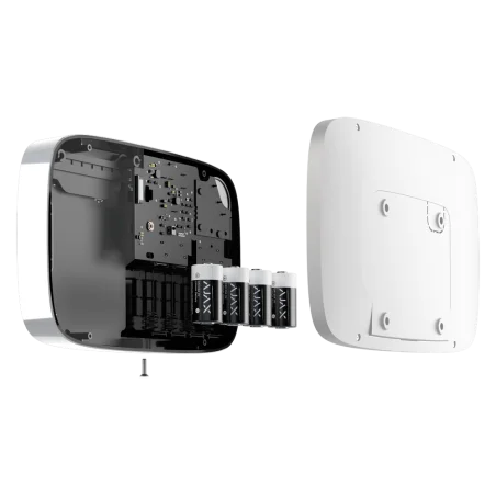 Teclado RFID con sirena Ajax KeyPad Combi Blanco