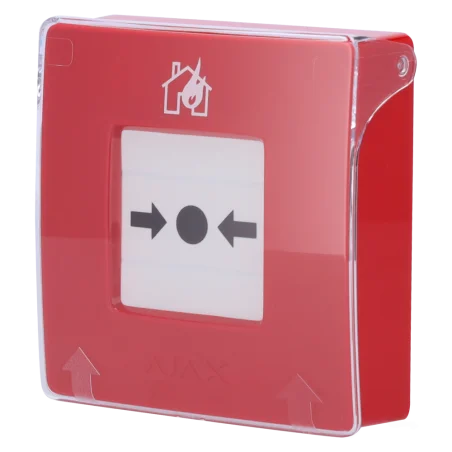 Botón alarma incendio manual Ajax pulsador incendio certificado activador alarma incendios