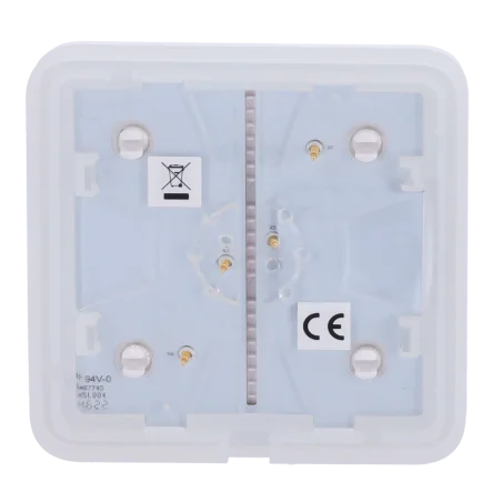 Panel táctil luz simple Ajax panel táctil sin contacto interruptor inteligente color blanco