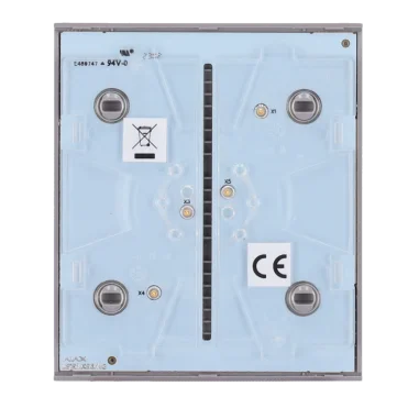 Panel táctil luz simple Ajax panel central...