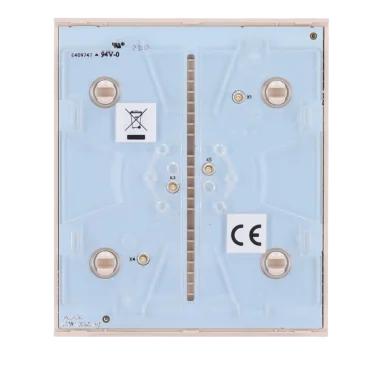 Panel táctil luz simple Ajax panel central...