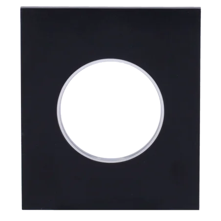 Tapa central enchufe inteligente Ajax cubierta enchufe tipo F enchufe inteligente color negro
