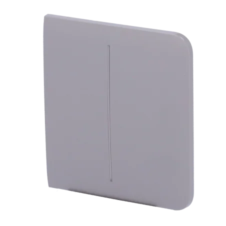 Panel táctil interruptor luz doble Ajax panel lateral táctil doble interruptor inteligente color gris