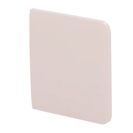 Panel táctil interruptor luz Ajax LightSwitch Marfil