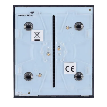 Panel táctil interruptor luz Ajax LightSwitch Grafito