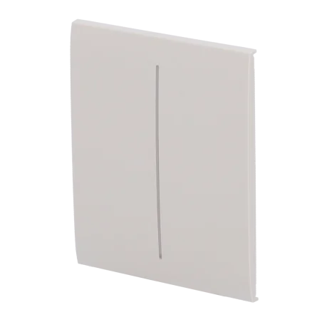 Panel táctil interruptor doble Ajax LightSwitch Ostra