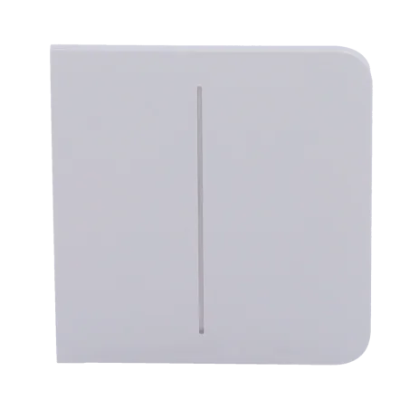 Panel táctil interruptor doble Ajax LightSwitch Niebla