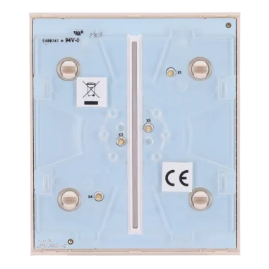 Panel táctil interruptor doble Ajax LightSwitch...