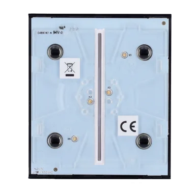 Panel táctil interruptor doble Ajax LightSwitch...