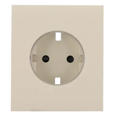 Tapa central para enchufe inteligente tipo F