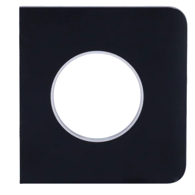 Tapa lateral enchufe inteligente Ajax Tipo F Negro