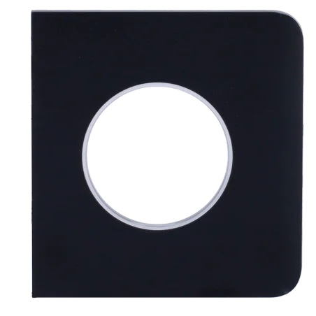 Tapa lateral enchufe inteligente Ajax Tipo F Negro