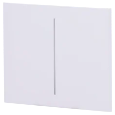 Panel táctil interruptor doble vertical Ajax LightSwitch...