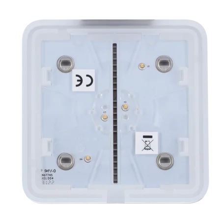 Panel táctil interruptor luz Ajax LightSwitch Gris