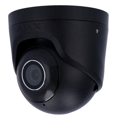 Cámara Turret IP 5MP Ajax PoE IA Negra 2.8 mm