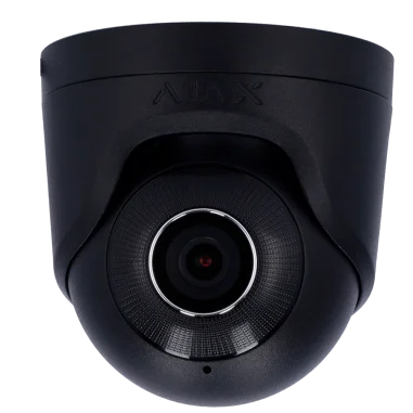 Cámara Turret IP 5MP Ajax PoE IA Negra 2.8 mm