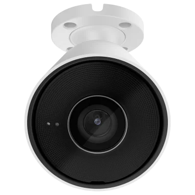 Cámara Bullet IP 5MP Ajax PoE IA Blanca 4 mm