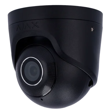 Cámara Turret IP 8MP Ajax PoE IA Negra 2.8 mm