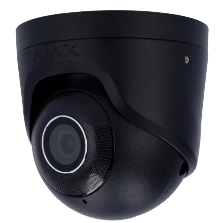 Cámara Turret IP 8MP Ajax PoE IA Negra 2.8 mm