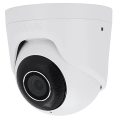 Cámara Turret IP 8MP Ajax PoE IA Blanca 4 mm