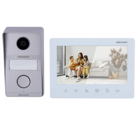 Kit Videoportero Dos Hilos Hikvision con Monitor 7"