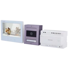 Kit Videoportero WiFi Hikvision 2 Hilos HD con Monitor 7"