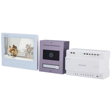 Kit Videoportero WiFi Hikvision 2 Hilos HD con...